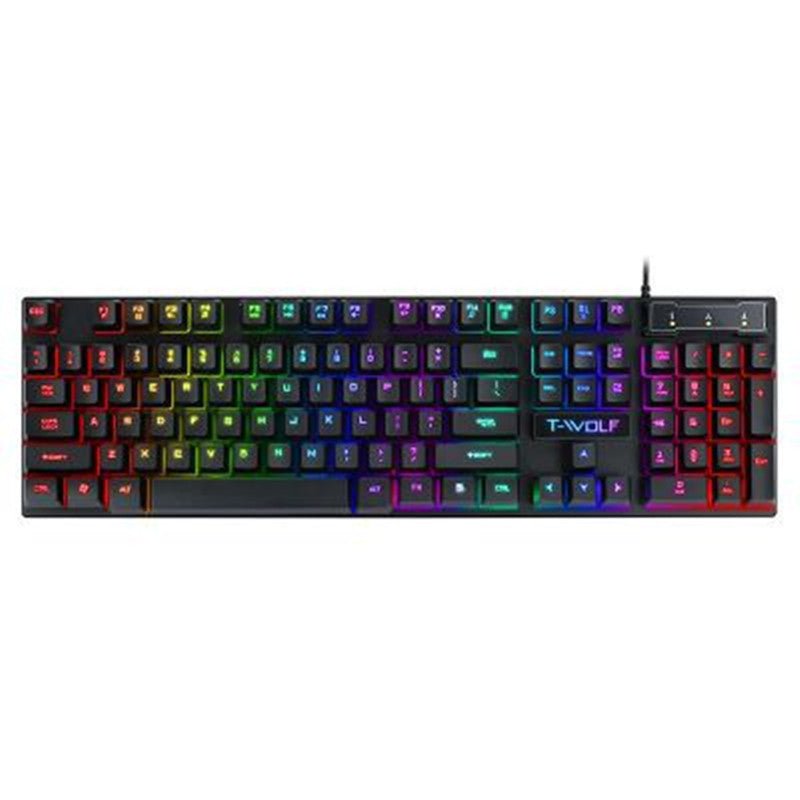 STORAZONE Gadget T20 BLACK Gaming Usb Luminous Wired Keyboard Floating Manipulator