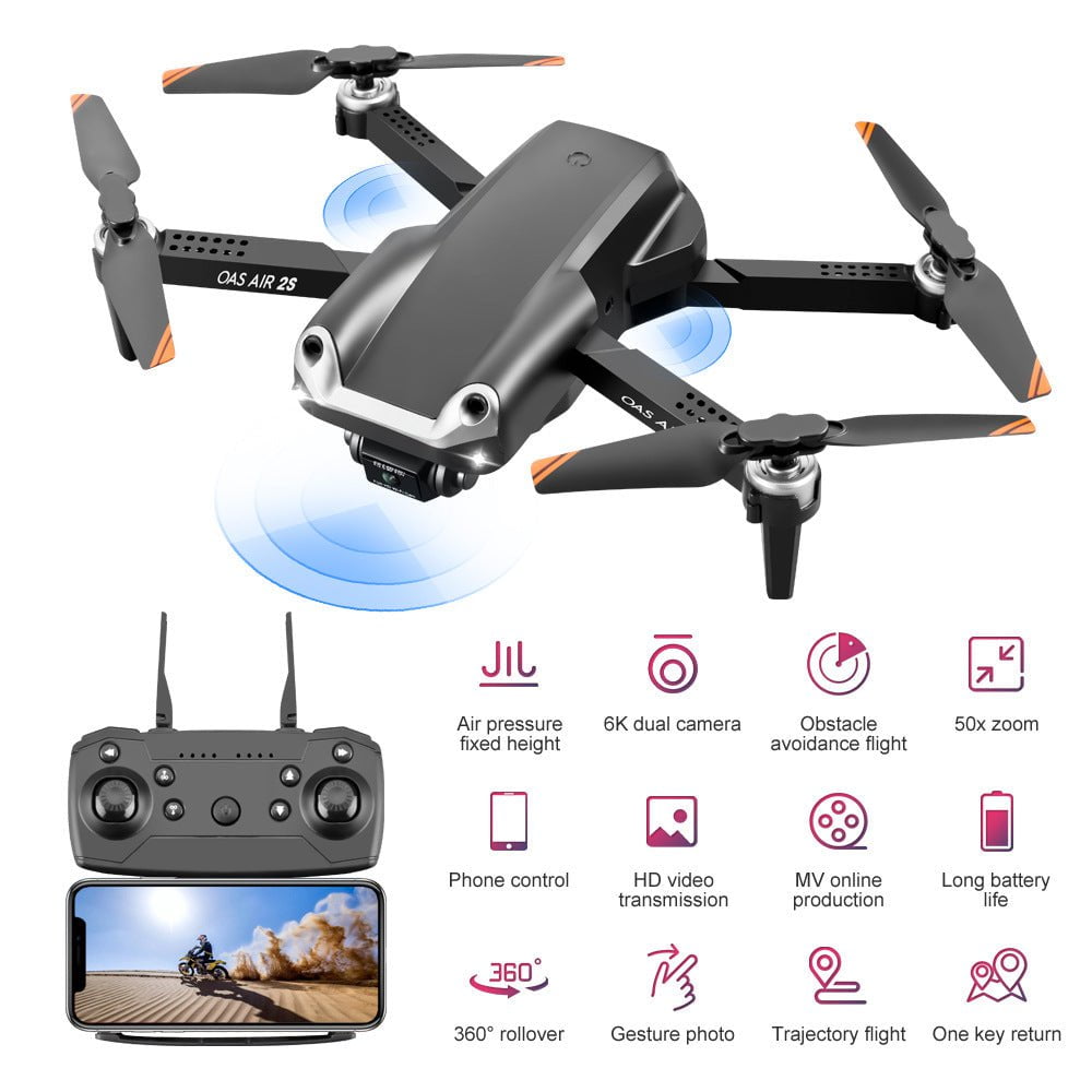 STORAZONE Gadget UAV Folding Four Axis 4K High Definition Dual Camera Aerial Model