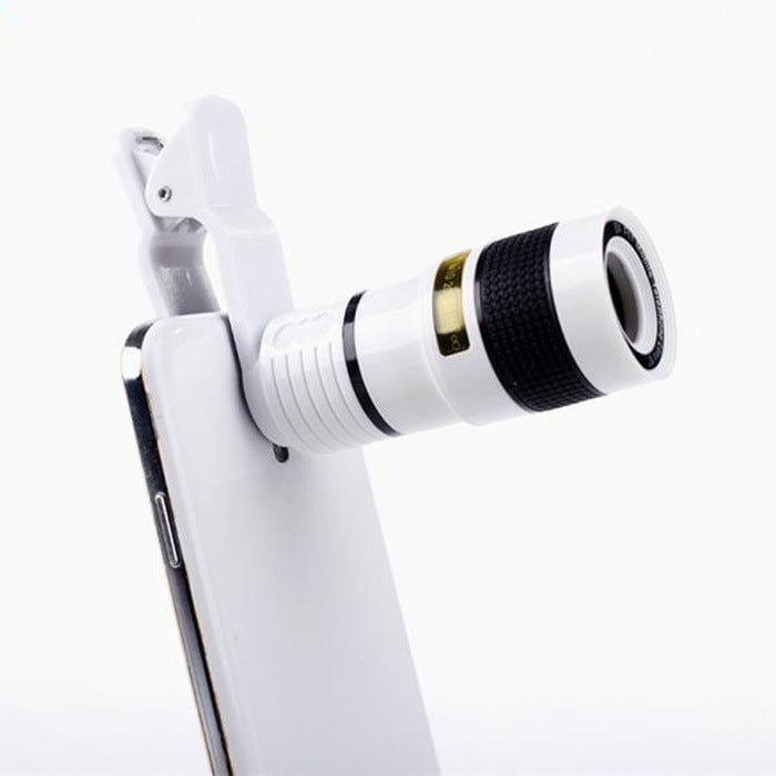 STORAZONE Gadget White / 1pc / 12X Cell Phone Telescope Lens