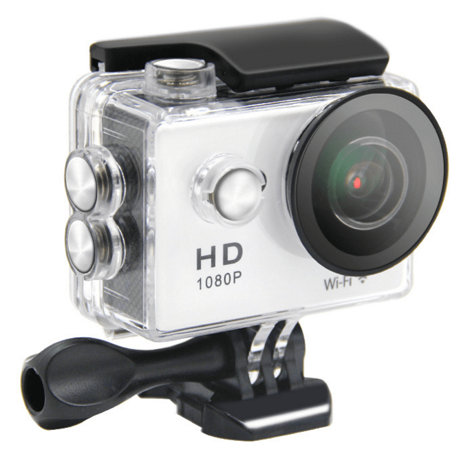 STORAZONE Gadget White Waterproof Action Camera 1080p SJ4000