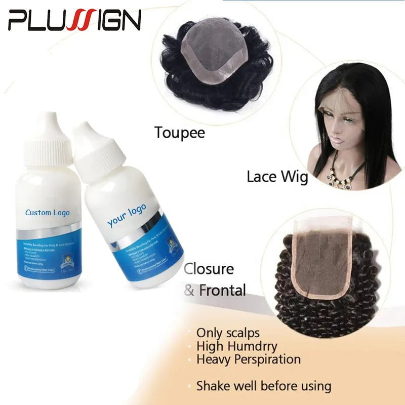 Storazone glue 1pcs White Wig Glue For Lace Front Waterproof Front Lace Wig Glue Invisible Adhesives Katelon Hair Glue For Lace Wigs & Toupee 38Ml