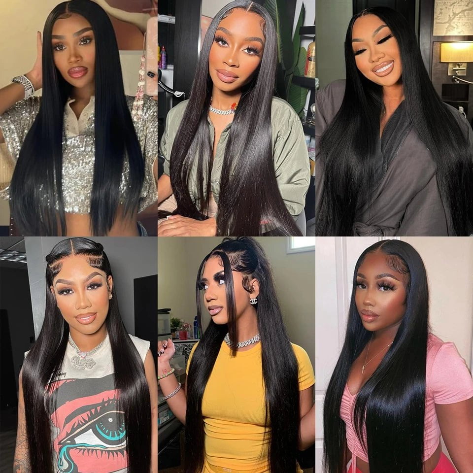 Storazone Glueless Wig Human Hair Ready to Wear 5x5 HD Lace Closure Wig 13x4 Lace Front Wig Human Hair Straight 360 Full Lace Wig