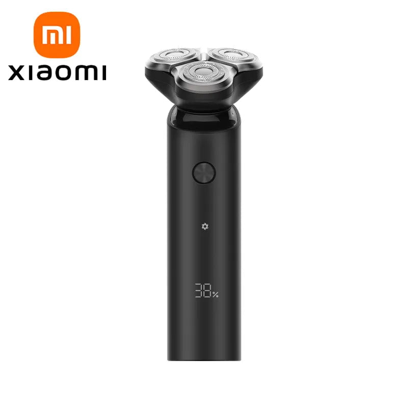 Storazone Gold XIAOMI MIJIA S500 Electric Shaver Dry Wet Shaving Triple Blade Trimmer Beard Floating Head Men's Shaver Electric Razors Machine