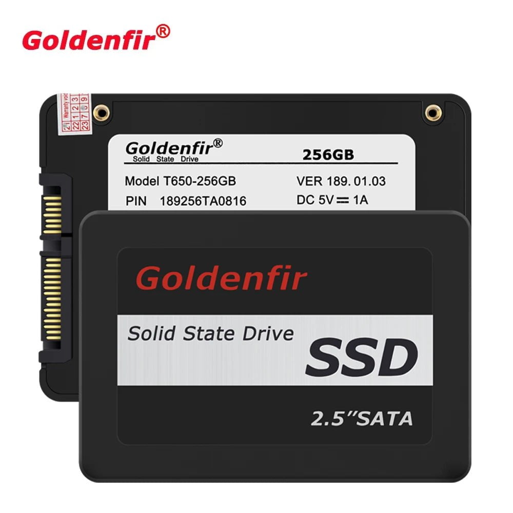 Storazone Goldenfir Low Price Value SSD 120GB 128GB 240GB 250GB 256GB 360GB 480GB 720GB 1TB 2TB Solid State Drive for Laptops