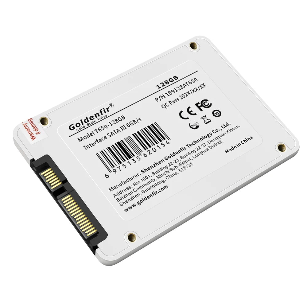 Storazone Goldenfir SSD 120GB 250GB 500GB 960GB 2.5 Hard Drive Disk Disc Solid State Disks 2.5 " Internal