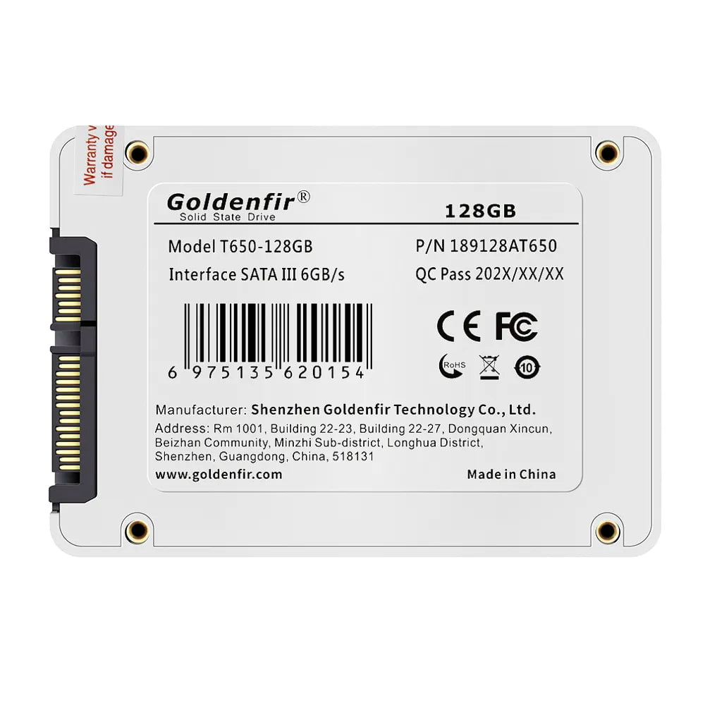 Storazone Goldenfir SSD 120GB 250GB 500GB 960GB SSD 2.5 Hard Drive Disk Disc Solid State Disks 2.5 " Internal