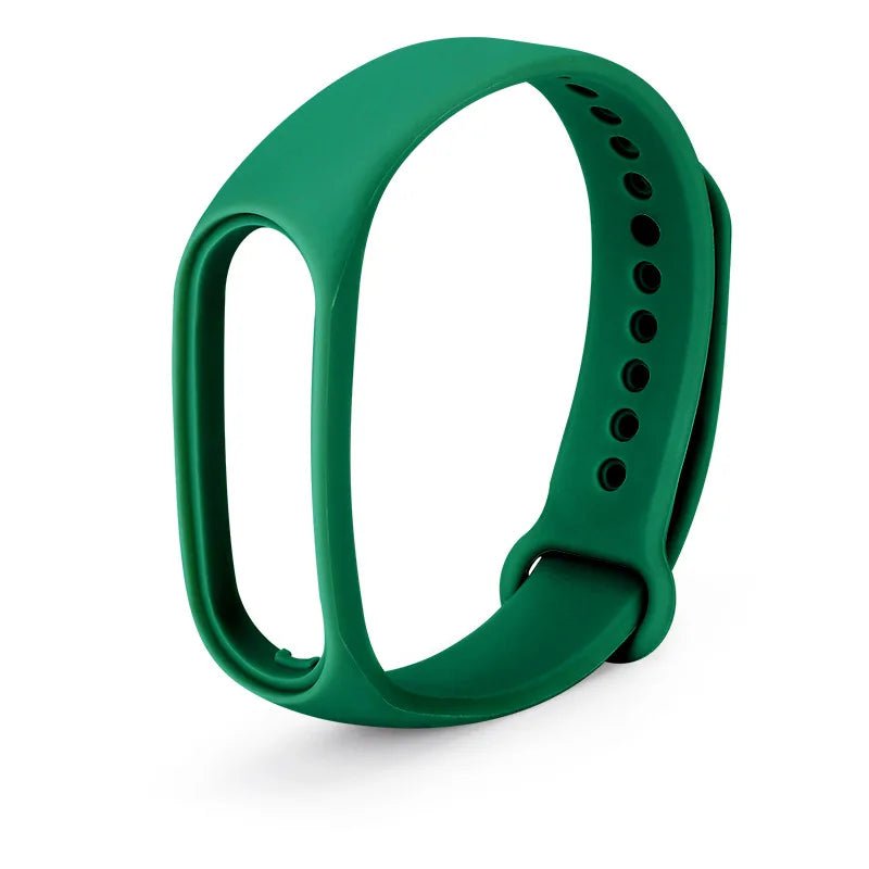 Storazone Grass green 23 / Mi band 7-6-5 / CHINA Watchbands for Xiaomi Mi Band 7 bracelet silicone wrist Miband 5 6 NFC Replacement pulsera Sport correa mi band 7 6 3 4 5 strap