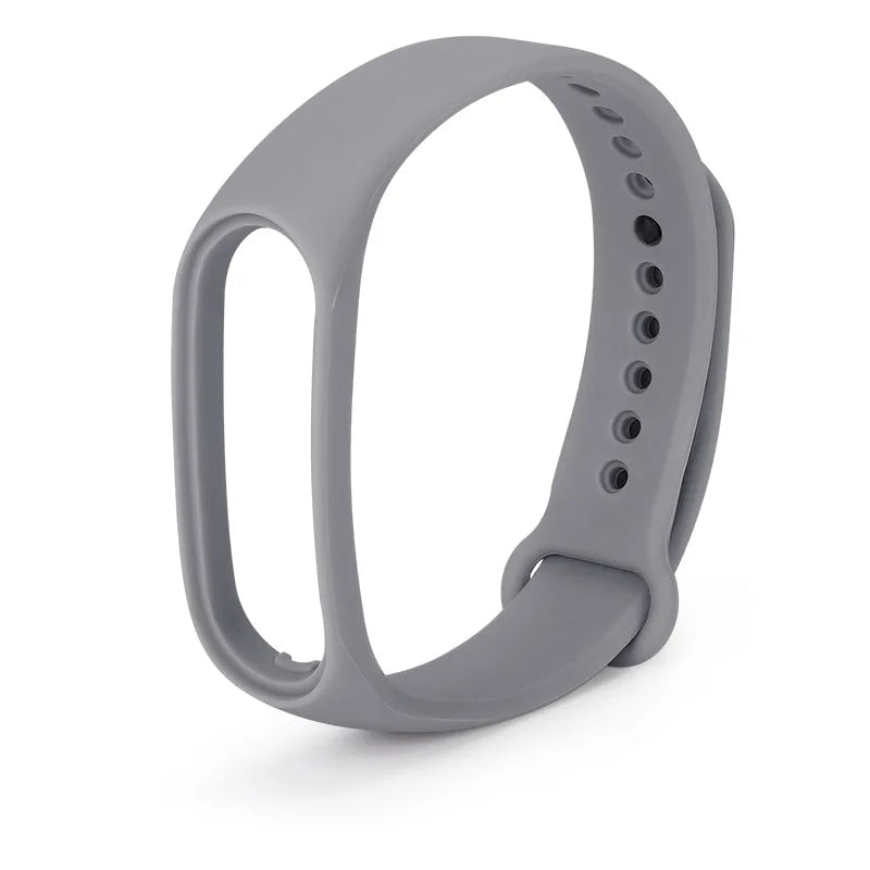 Storazone Gray 05 / Mi band 7-6-5 / CHINA Watchbands for Xiaomi Mi Band 7 bracelet silicone wrist Miband 5 6 NFC Replacement pulsera Sport correa mi band 7 6 3 4 5 strap