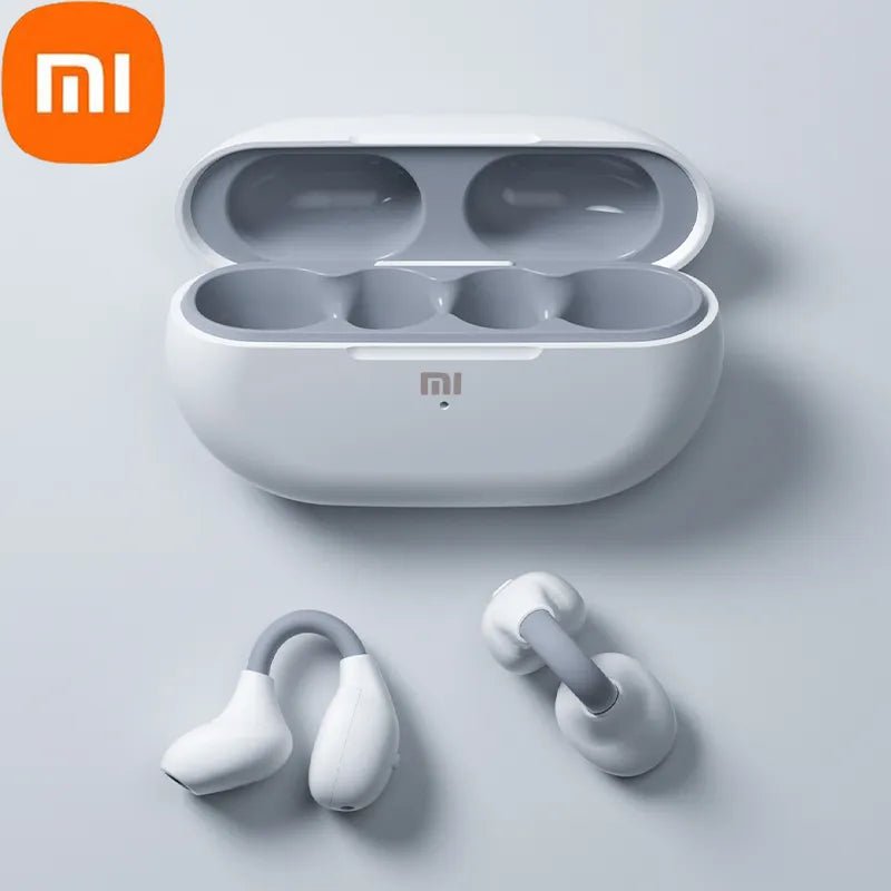 Storazone GRAY / CHINA Xiaomi Wireless Earphones Mijia New Earclip Bluetooth5.3 Headphones Earring Sports Bone Conduction Earbuds Waterproof Headset