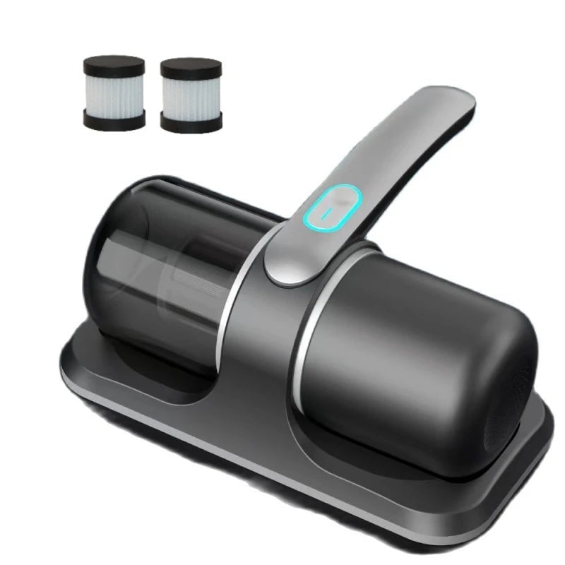 Storazone Gray Wireless Mattress Vacuum Cleaner Cordless Handheld UV-C Bed Dust Remover Indepth Cleaning Sofa Specialist 12Kpa Powerful Suction
