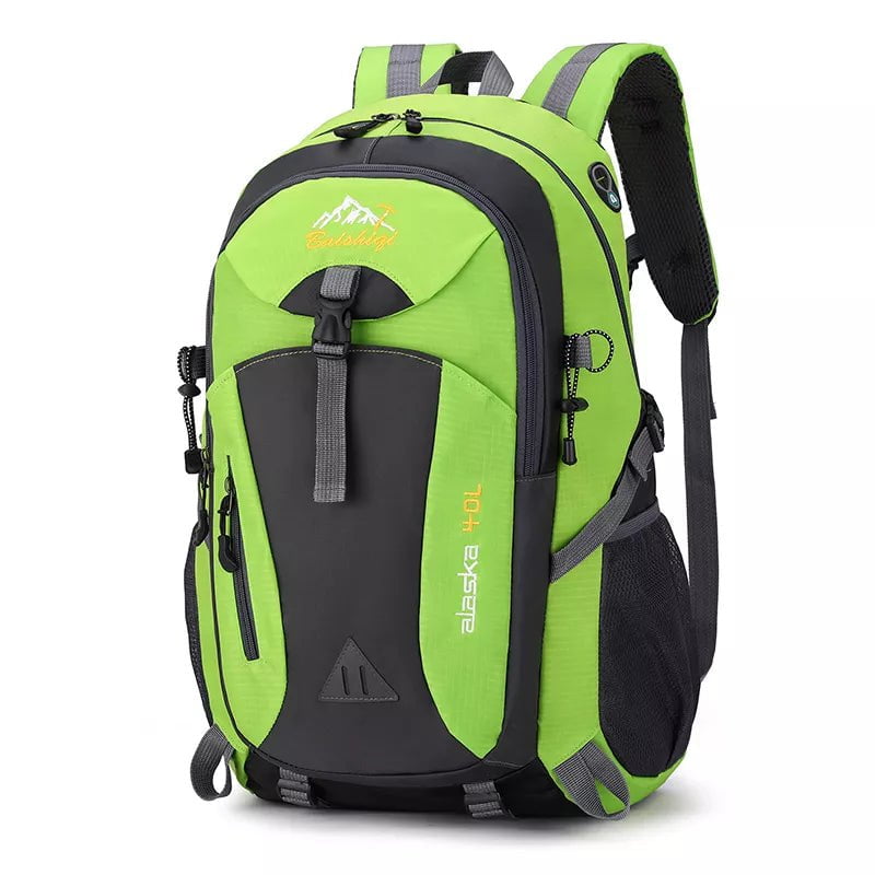 Storazone Green / 30L 52x30x20cm Men Backpack 2022 New Nylon Waterproof Casual Outdoor Travel Backpack Ladies Hiking Camping Mountaineering Bag Youth Sports Bag