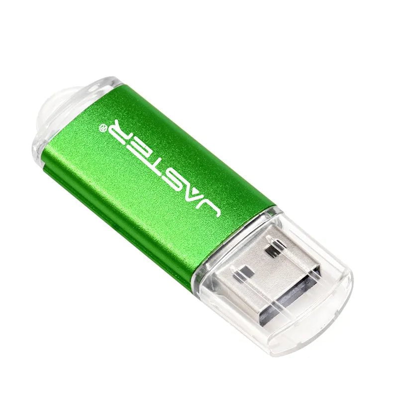 Storazone Green / 4GB / China JASTER mini Pen drive USB Flash Drive 4gb 8gb 16gb 32gb 64gb 128gb pendrive metal usb 2.0 flash drive memory card Usb stick