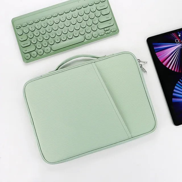 Storazone Green / For 12.4-13 inch Tablet Sleeve Bag For Samsung Galaxy Tab S7 FE S8 S9 Plus A8 S6 Lite Pouch Case For Xiaomi Pad 5 6 Pro Redmi Pad SE Portable Bag