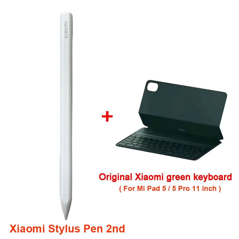 Storazone green keyboard(pad5) Original Xiaomi Stylus Pen 2 nd 240Hz Draw Writing Screenshot Tablet Screen Touch Xiaomi Smart Pen For Xiaomi Mi Pad 6 5 Pro