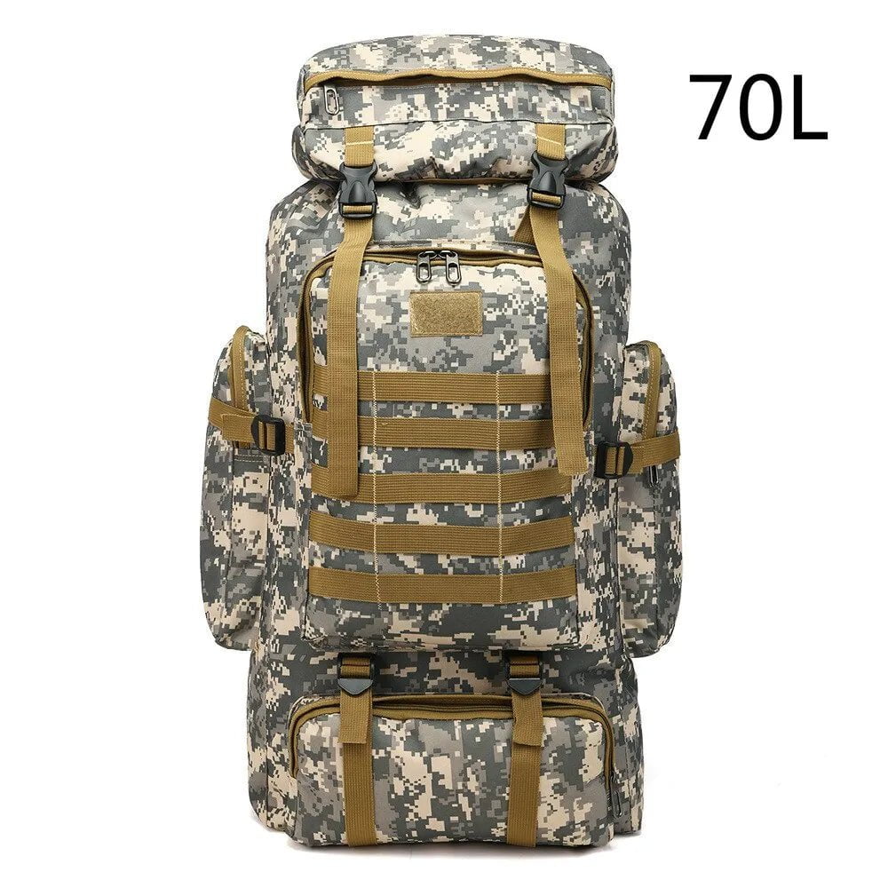 Storazone green Rilibegan Military Men Travel Backpack Tactical Climbing Outdoor Hiking Camouflage Multifunctional Bag Military Backpack