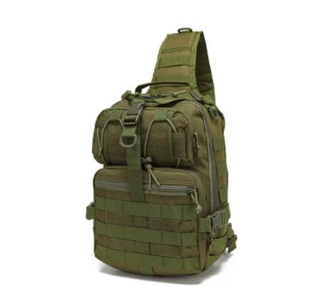 Storazone Green single strap / CHINA 35L Camping Backpack Waterproof Trekking Fishing Hunting Bag Military Tactical Army Molle Climbing Rucksack Outdoor Bags mochila