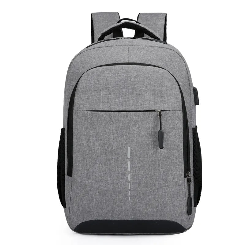 Storazone GREY Men's Waterproof Backpack Ultra Lightweight Back Bag for Men Backpack Book Bag Men's Stylish Backpack 15.6" Notebook Backpack