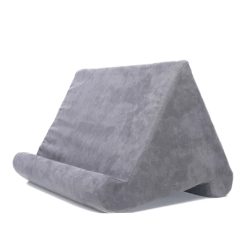 Storazone Grey Xnyocn Sponge Pillow Tablet Stand For iPad Samsung Huawei Tablet Bracket Phone Support Bed Rest Cushion Tablette Reading Holder