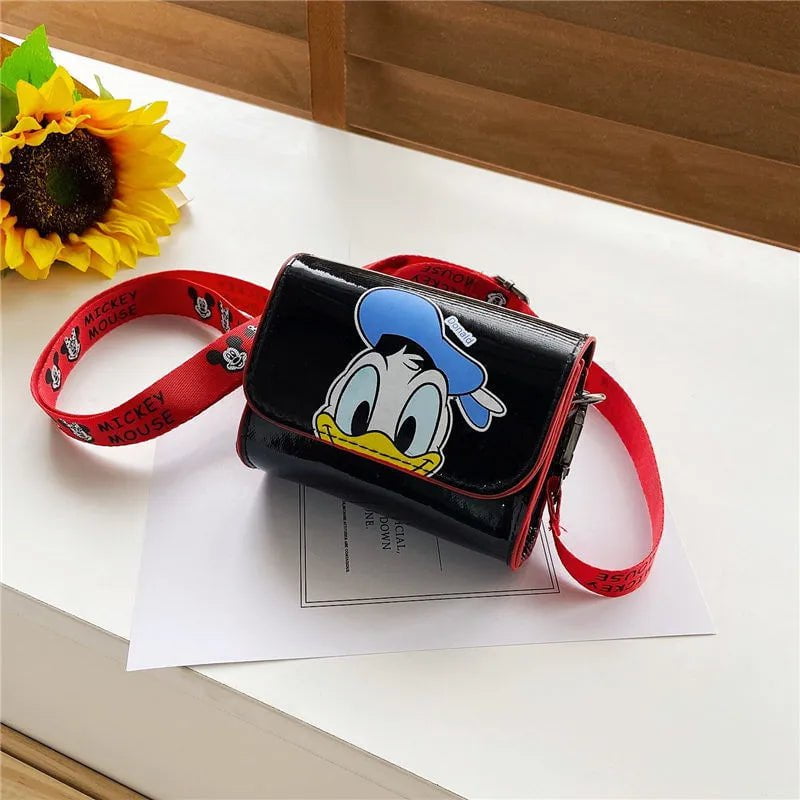 Storazone H Disney Shoulder Bag with Mickey Mouse Cute Mini Crossbody Bag for Kid Purse Minnie Mickey Mouse Cartoon Girls Side Bags