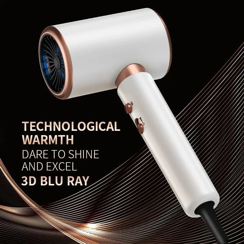 Storazone Hair Dryer, High-Speed Electric Turbine Airflow, Low Noise, Constant Temperature And Quick Drying, Suitable For Home Salons.