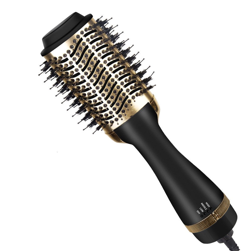 STORAZONE HAir One-Step Electric Hair Dryer Comb Multifunctional Comb Straightener Hair Curling