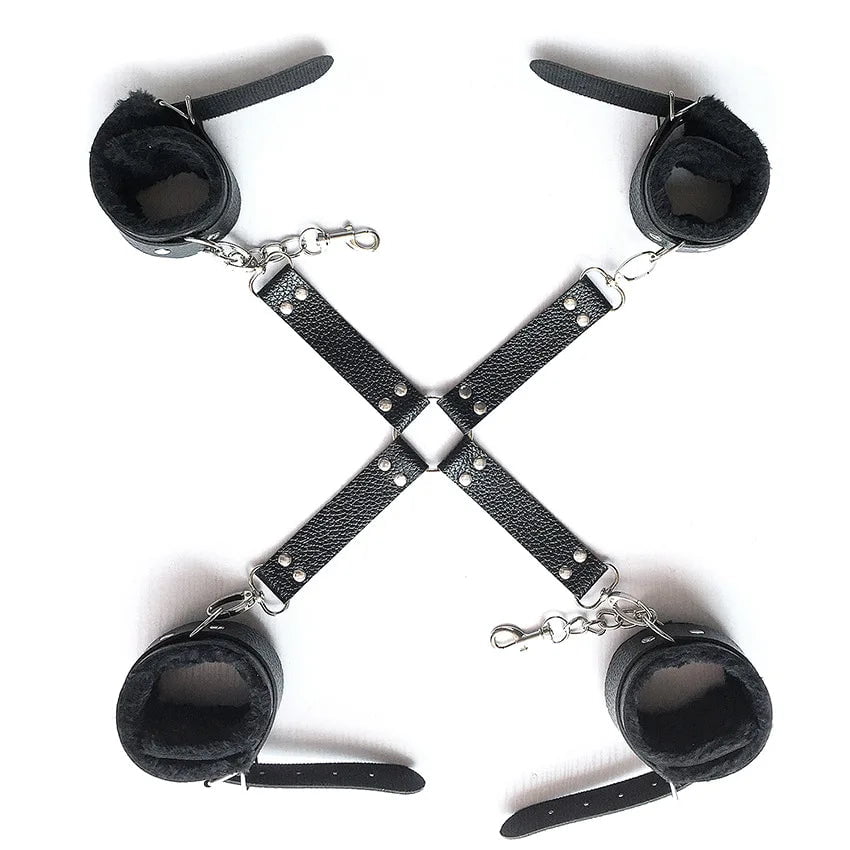 Storazone Handcuffs Cross buckle For Restraints Bondage Bracelet BDSM Woman Erotic Adult Sex Toys Game For Couples Exotic Accessorie shop