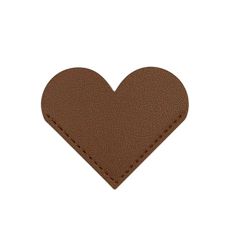 Storazone heart brown Custom Letters Corner Bookmark Personalize Logo Name Book Page Marker Library Activities Read-in DIY Souvenir Gift For Students