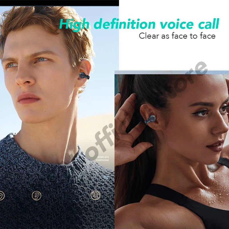 Storazone High Quality Bone Conduction Wireless Headphones Bluetooth Gaming Headsets Noise Canceling Sport Earphones for xiaomi iphone