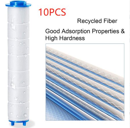 STORAZONE Home Appliances 10pcs filter element 3 Modes Shower Head High Pressure Showerhead Portable Filter Rainfall Faucet Tap Bathroom Bath Home Innovative Accessories