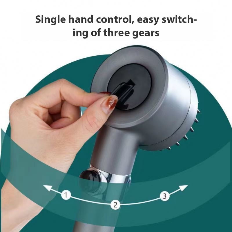 STORAZONE Home Appliances 3 Modes Shower Head High Pressure Showerhead Portable Filter Rainfall Faucet Tap Bathroom Bath Home Innovative Accessories
