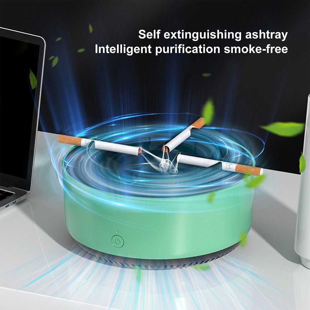 STORAZONE Home Appliances Air Purifier Ashtray Intelligent Electronic Ashtray For Filtering Second-Hand Smoke From Cigarettes Remove Smoking Home Office