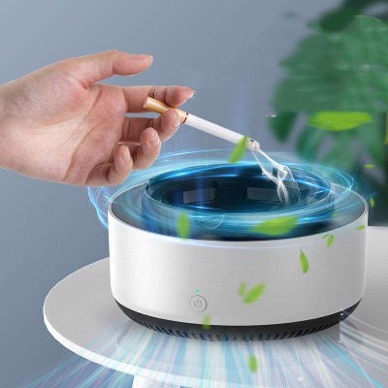 STORAZONE Home Appliances Air Purifier Ashtray Intelligent Electronic Ashtray For Filtering Second-Hand Smoke From Cigarettes Remove Smoking Home Office