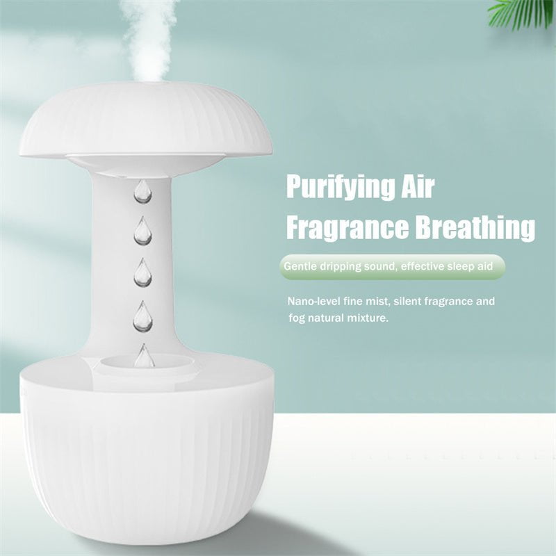 STORAZONE Home Appliances Anti-gravity Air Humidifier Mute Countercurrent Humidifier Levitating Water Drops Cool Mist Maker Fogger Relieve Fatigue