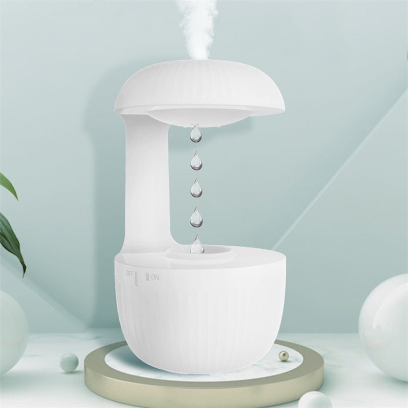 STORAZONE Home Appliances Anti-gravity Air Humidifier Mute Countercurrent Humidifier Levitating Water Drops Cool Mist Maker Fogger Relieve Fatigue