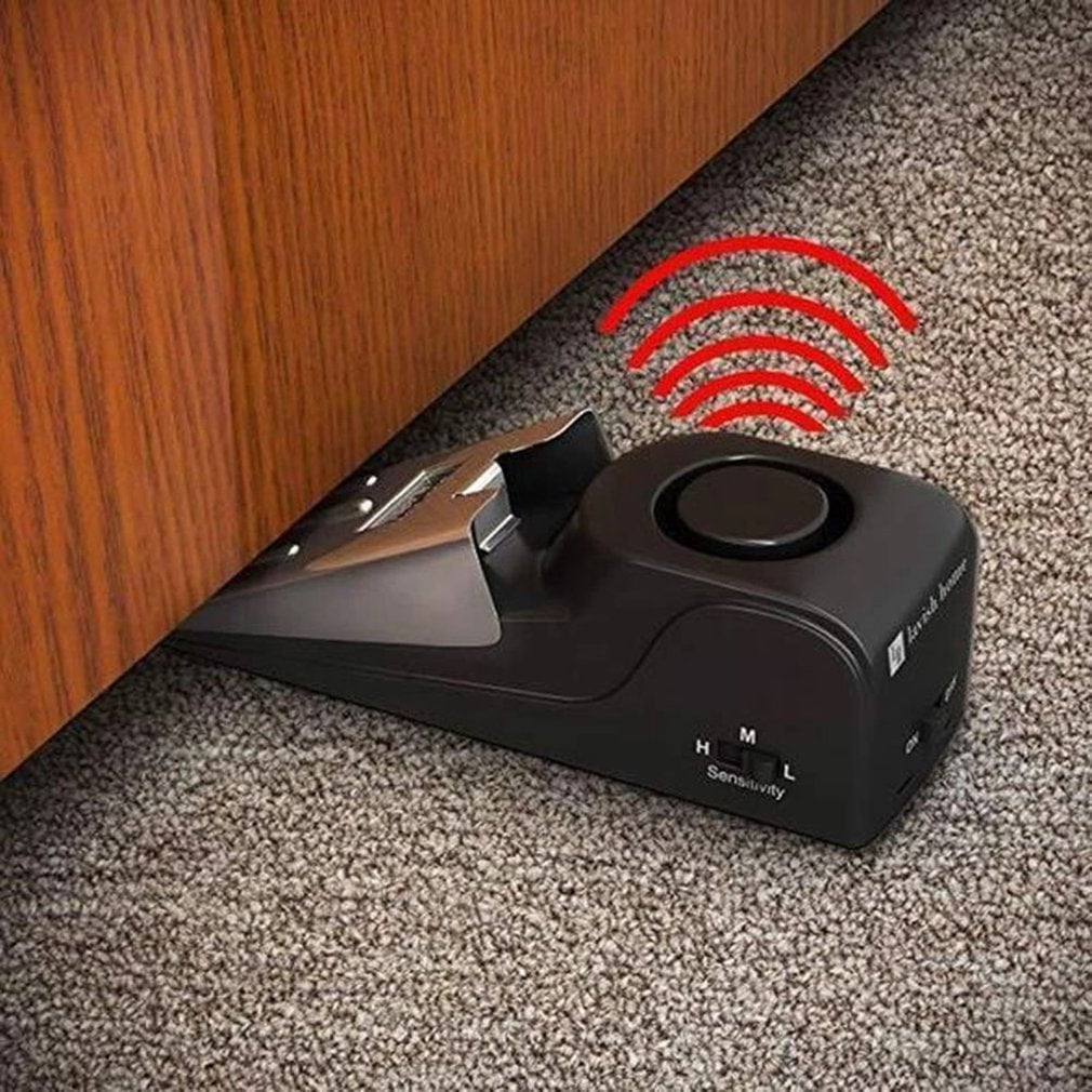 STORAZONE Home Appliances Door Stop Alarm Door Resistance Burglar Alarm Door Gap Alarm Door Stopper Alarm For Home Dormitory Safety