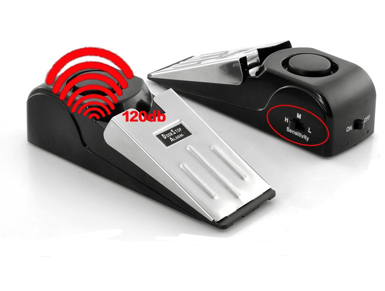 STORAZONE Home Appliances Door Stop Alarm Door Resistance Burglar Alarm Door Gap Alarm Door Stopper Alarm For Home Dormitory Safety