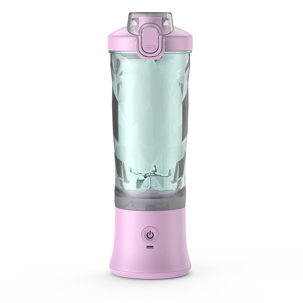 STORAZONE Home Appliances Light Purple / USB Portable Blender Juicer Personal Size Blender For Shakes And Smoothies With 6 Blade Mini Blender Kitchen Gadgets