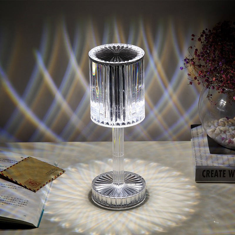 STORAZONE Home Appliances New Crystal Table Lamp Hotel Decoration Diamond Romantic Warm Led For Home Decor Romantic Gift Night Light