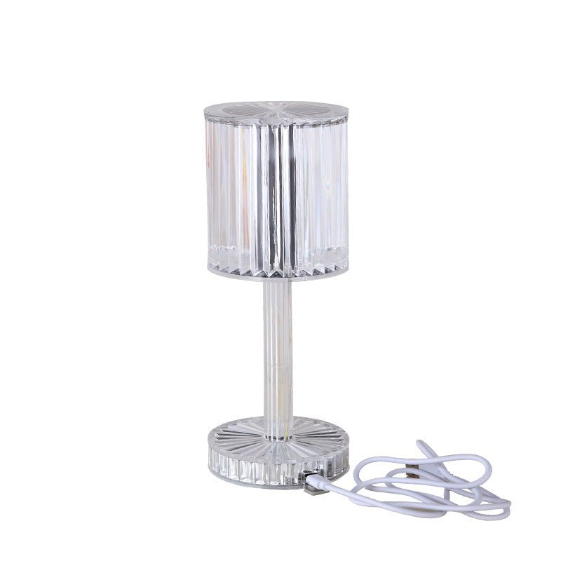 STORAZONE Home Appliances New Crystal Table Lamp Hotel Decoration Diamond Romantic Warm Led For Home Decor Romantic Gift Night Light