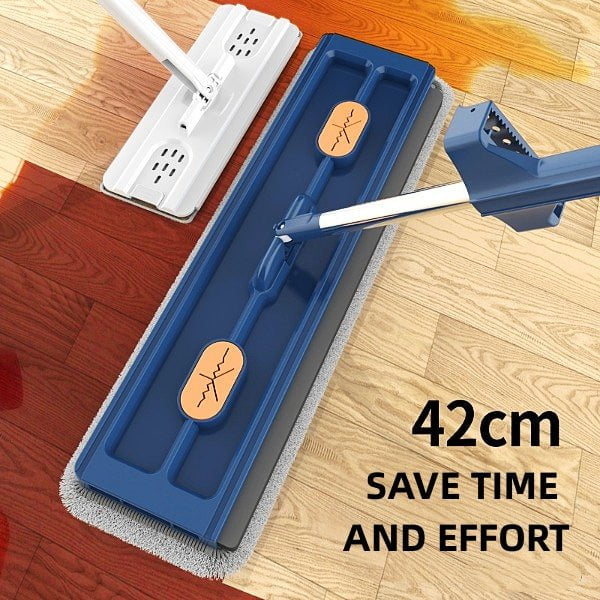 STORAZONE Home Appliances New Style Large Flat Mop 360 Rotating Mop Suitable Various Types Flooring Strong Water Absorption For Home Cleaning Floors