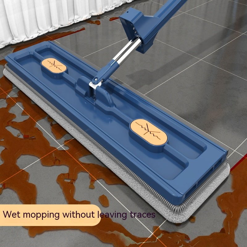 STORAZONE Home Appliances New Style Large Flat Mop 360 Rotating Mop Suitable Various Types Flooring Strong Water Absorption For Home Cleaning Floors