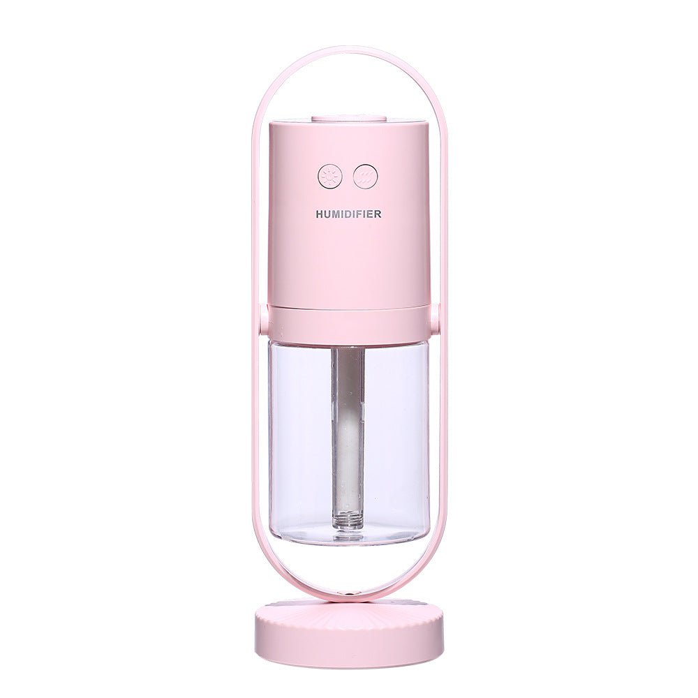 STORAZONE Home Appliances Pink / USB Magic Shadow USB Air Humidifier For Home With Projection Night Lights Ultrasonic Car Mist Maker Mini Office Air Purifier