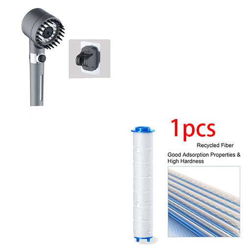STORAZONE Home Appliances Set5 3 Modes Shower Head High Pressure Showerhead Portable Filter Rainfall Faucet Tap Bathroom Bath Home Innovative Accessories