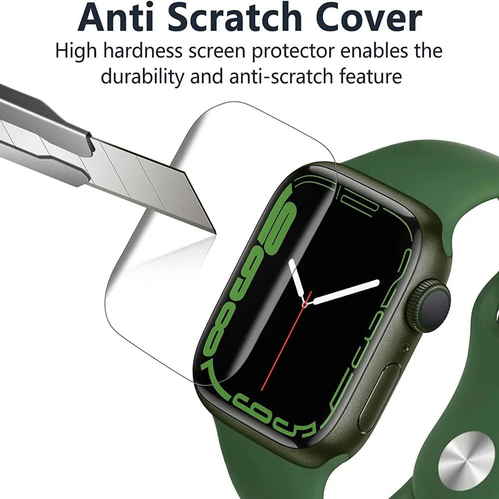 Storazone Hydrogel Screen Protector Film For Apple Watch 9 8 7 6 SE 5 4 3 40MM 44MM 42MM 38MM Not Glass for iWatch 8 Ultra 41MM 45MM 49MM