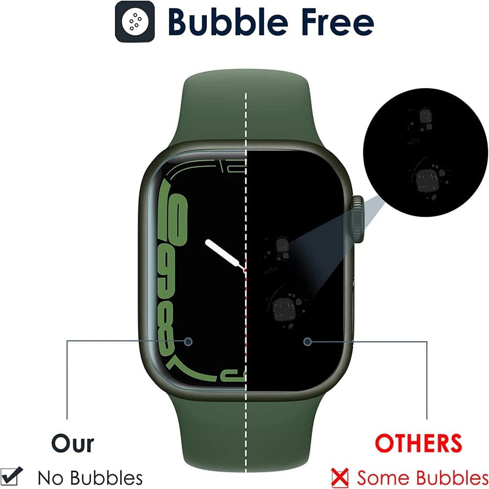 Storazone Hydrogel Screen Protector Film For Apple Watch 9 8 7 6 SE 5 4 3 40MM 44MM 42MM 38MM Not Glass for iWatch 8 Ultra 41MM 45MM 49MM