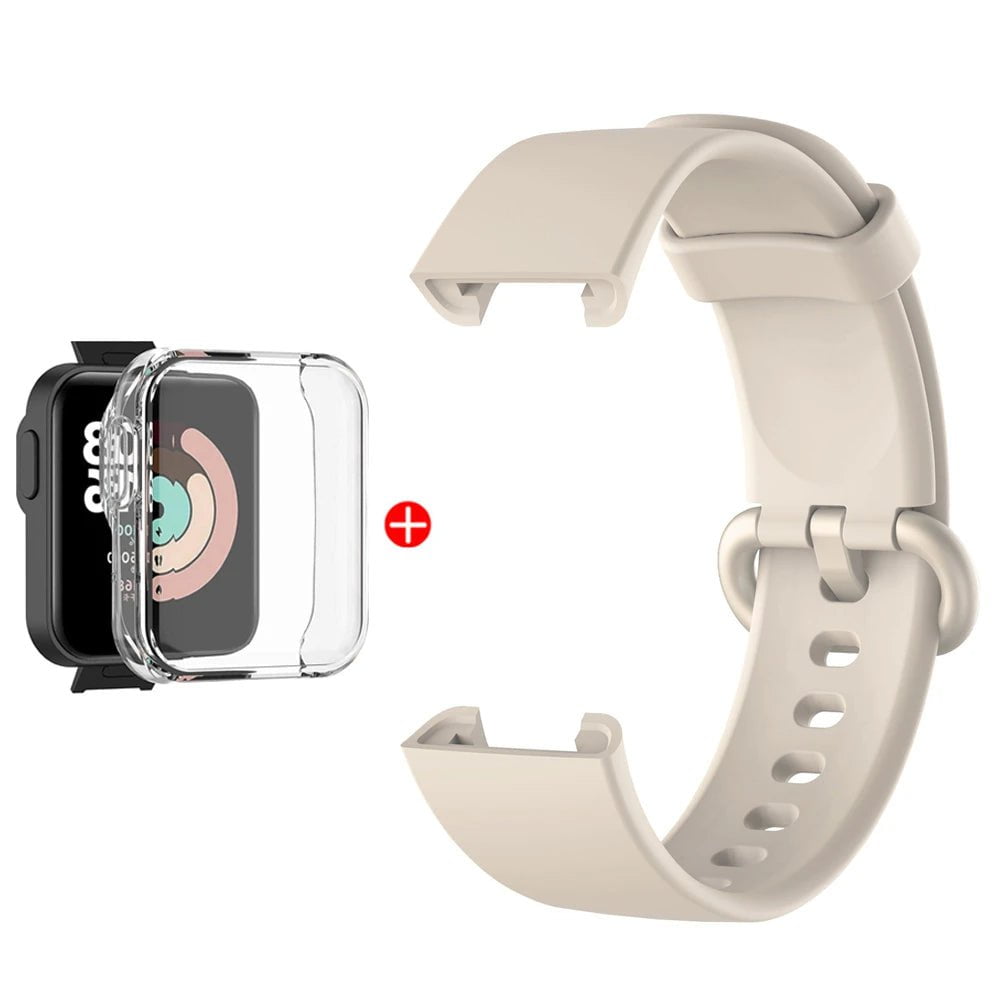 Storazone Ivory Bundle / For Mi Watch Lite Replacement Strap For Mi Watch Lite Silicone Watchbands Watch Strap For Redmi Watch 2 Lite Strap Correa Bracelet