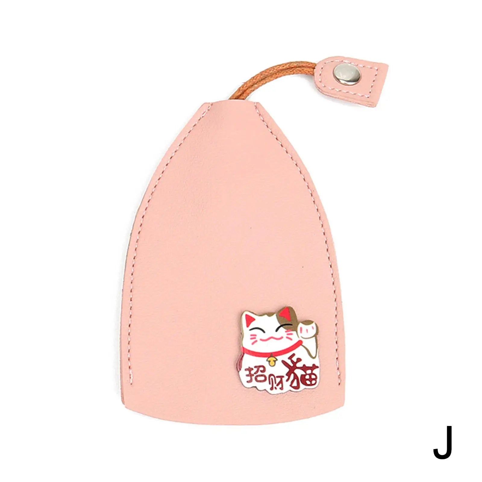 Storazone J / China Cute Fruits Unisex Pull Type Key Bag Housekeepers Car Key Holder Case New Leather Keychain Pouch PU Leather Key Wallets