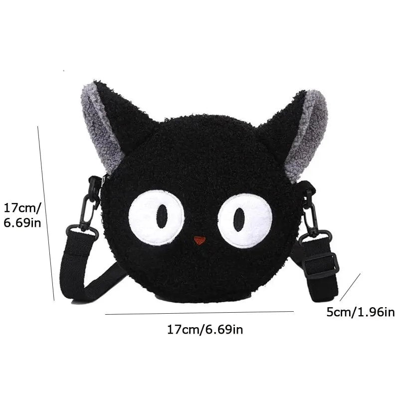 Storazone Japanese Style Kawaii Bag Women Cartoon Plush Shoulder Bag for Women New Crossbody Bag Small Phone Purse Bolsa Feminina