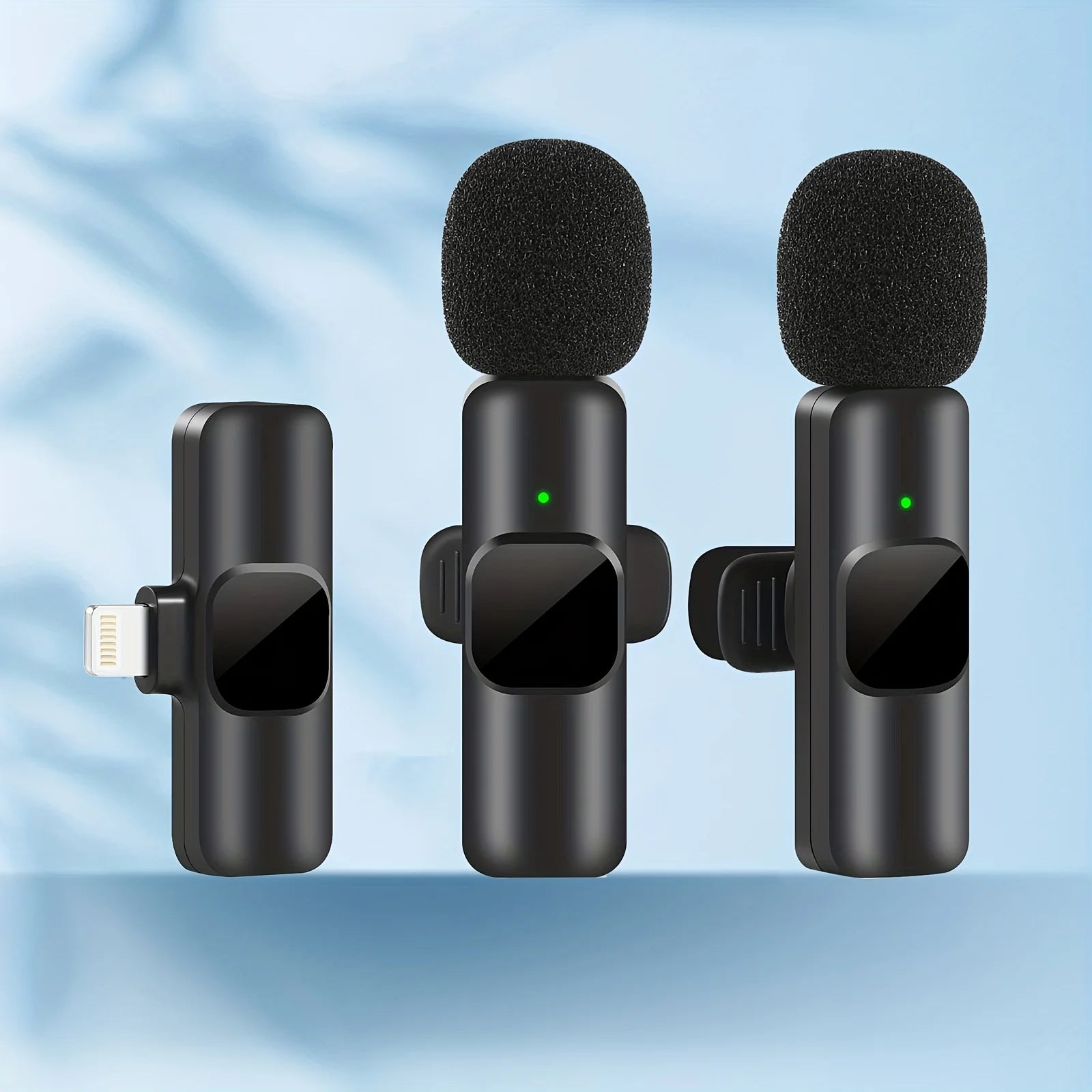 Storazone K9 Mini Lavalier Microphone Portable Audio Video Recording Mini Lapel Mic Wireless Microfone for IPhone TypeC ipad Game Phone