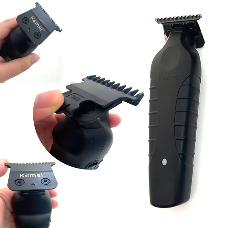 Storazone Kemei KM-2299 Men's Hair Clipper Professional Electric Hair Clipper USB Rechargeable Barber Trimmer Men's Electric Hair Clipper